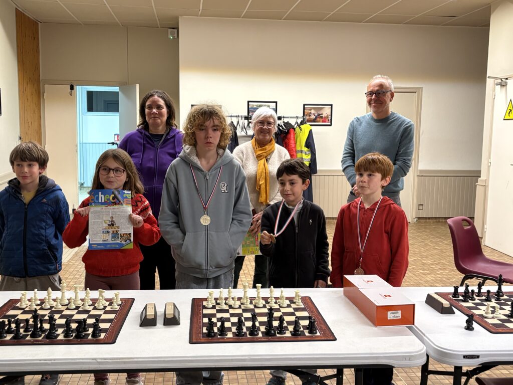 tournoi d’Échecs des débutants à Erdeven en 2025